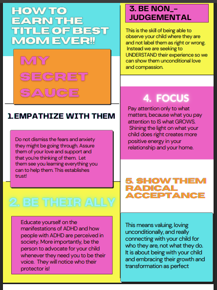 My Secret Sauce To Earning The Title BEST MOM EVER!